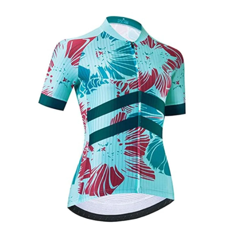 Women's Turquoise Cycling Jersey