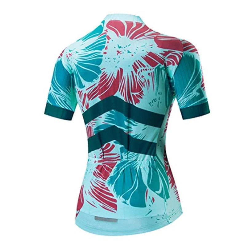 Women's Turquoise Cycling Jersey