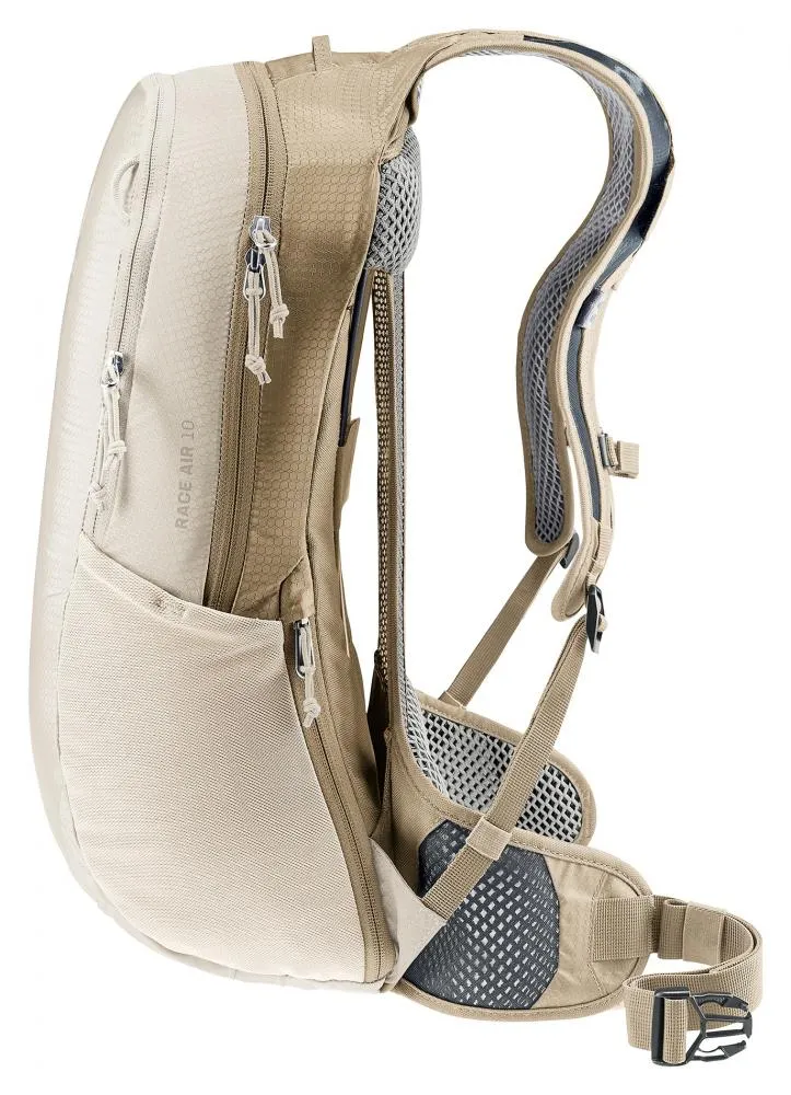 Deuter Race Air 10 Fahrradrucksack - Extrem leicht, 10L, bikespezifisch, alu-greystone