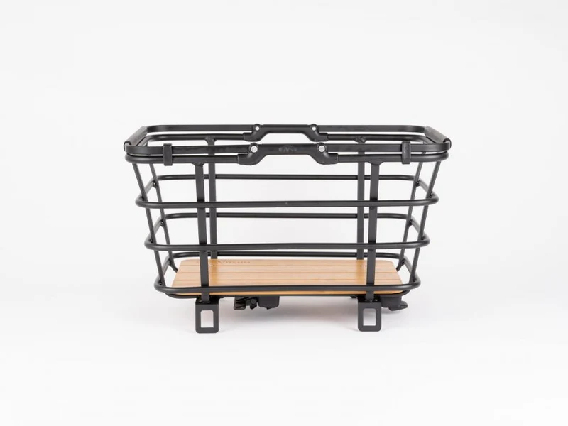 AtranVelo Fahrradzubehör Fahrradkorb Epic Shopper mit AVS-System schwarz 29x40x20 cm - Anhänger