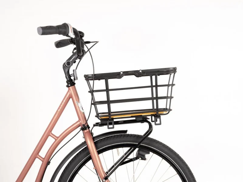 AtranVelo Fahrradzubehör Fahrradkorb Epic Shopper mit AVS-System schwarz 29x40x20 cm - Anhänger