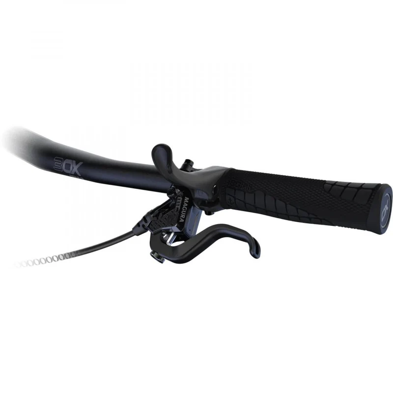 SQlab Innerbarends 411 2.0 BLK/BLK - Ergonomische Lenkeraufsätze für MTB und Trekking - Lenkeraufsatz