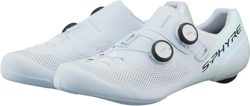 SHIMANO SHIMANO Fahrradschuhe RC903 Damen/Herren Road SPD-SL Fahrradschuhe - 44, Weiß