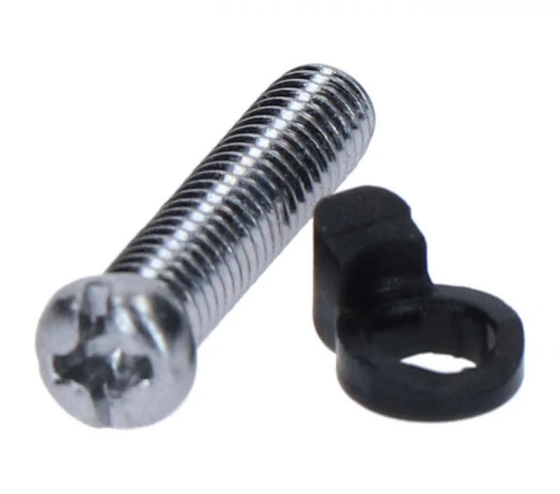 SHIMANO Einstellschraube für RD-M772 M4 x 18 mm inkl. Gegenplatte - 18 mm