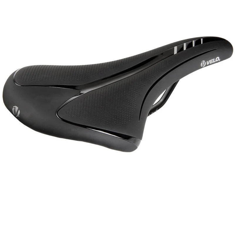 Velo Fahrradsattel Athlete BC Größe M, O-Zone-Technologie, Arc Tech Federung, ultraleicht, 280x147 mm, ideal für Rennrad & MTB