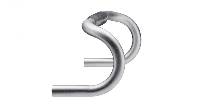 Ritchey Classic Neo Classic Drop Lenker 31,8 mm, 42 cm Breite, 128 mm Drop, 73 mm Reach, 0° Backsweep, hochglanzpoliertes Silber, Aluminium 6061, kompatibel mit Aerolenkern
