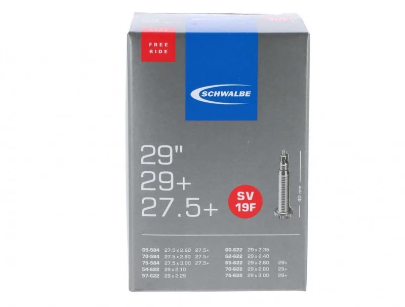 Schwalbe 2x Schlauch SV19F Freeride 27.5+ Zoll - 29 Zoll (54/75-622) (65/75-584) Sclaverand