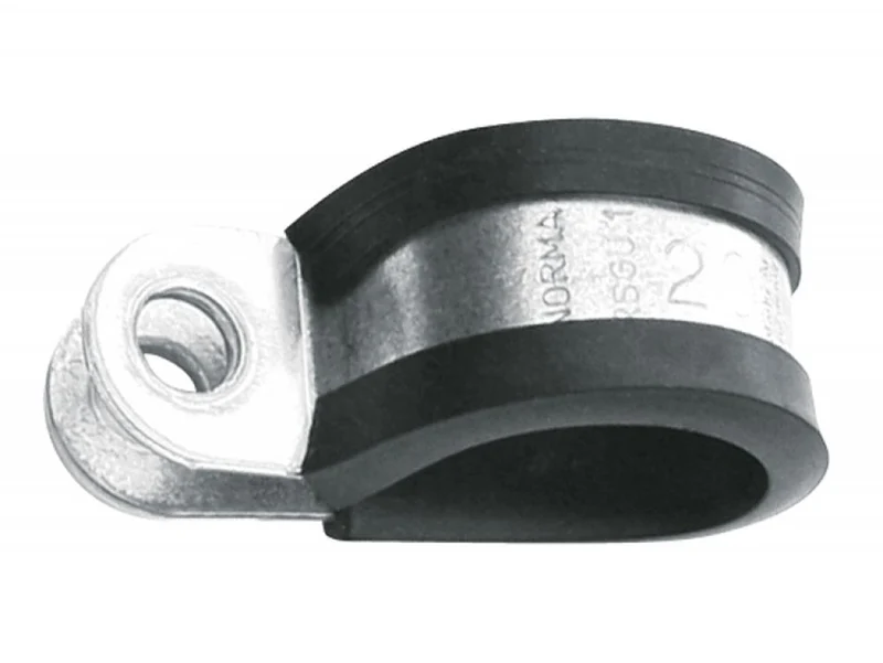 SKS Rohrschelle Roshel Multifix GU  B 15 mm, D 20 mm  Edelstahl, universelle Befestigung für Schutzbleche, Gepäckträger & Zubehör