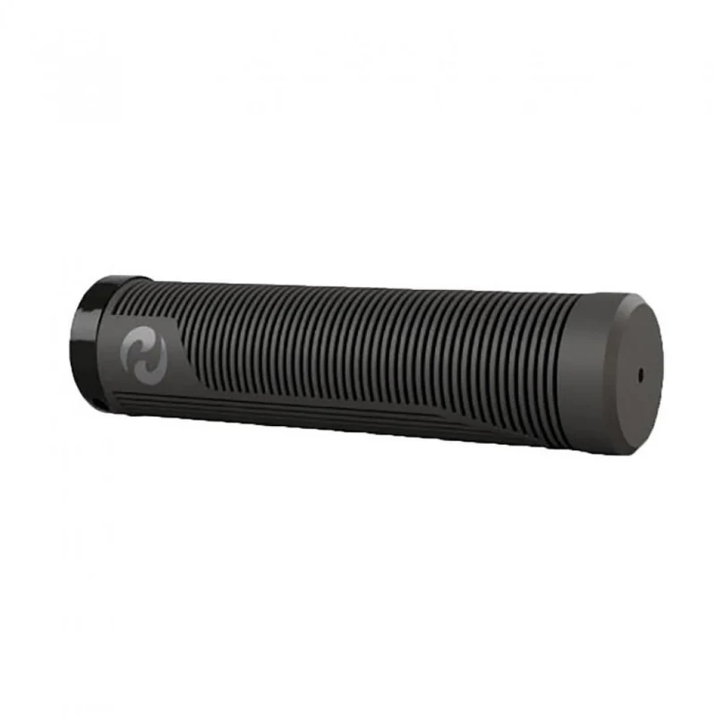 Lenkergriffe Herrmans Rib single lock 130mm, Ø 22mm, grau-schwarz, Paar