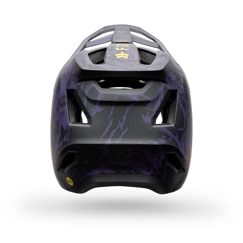 FOX Rampage Image Print Fullface-MTB-Helm Plum M 57-58 cm