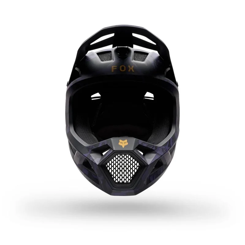 FOX Rampage Image Print Fullface-MTB-Helm Plum L 59-60 cm