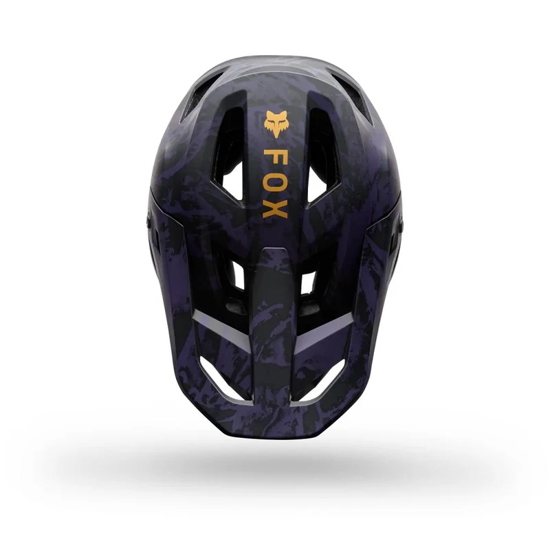 FOX Rampage Image Print Fullface-MTB-Helm Plum L 59-60 cm