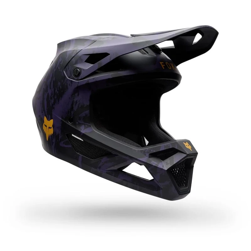 FOX Rampage Image Print Fullface-MTB-Helm Plum L 59-60 cm