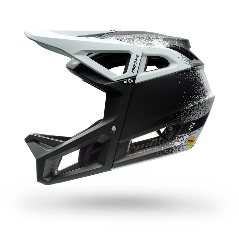 FOX Proframe RS Aura Fullface-MTB-Helm White S 51-55 cm