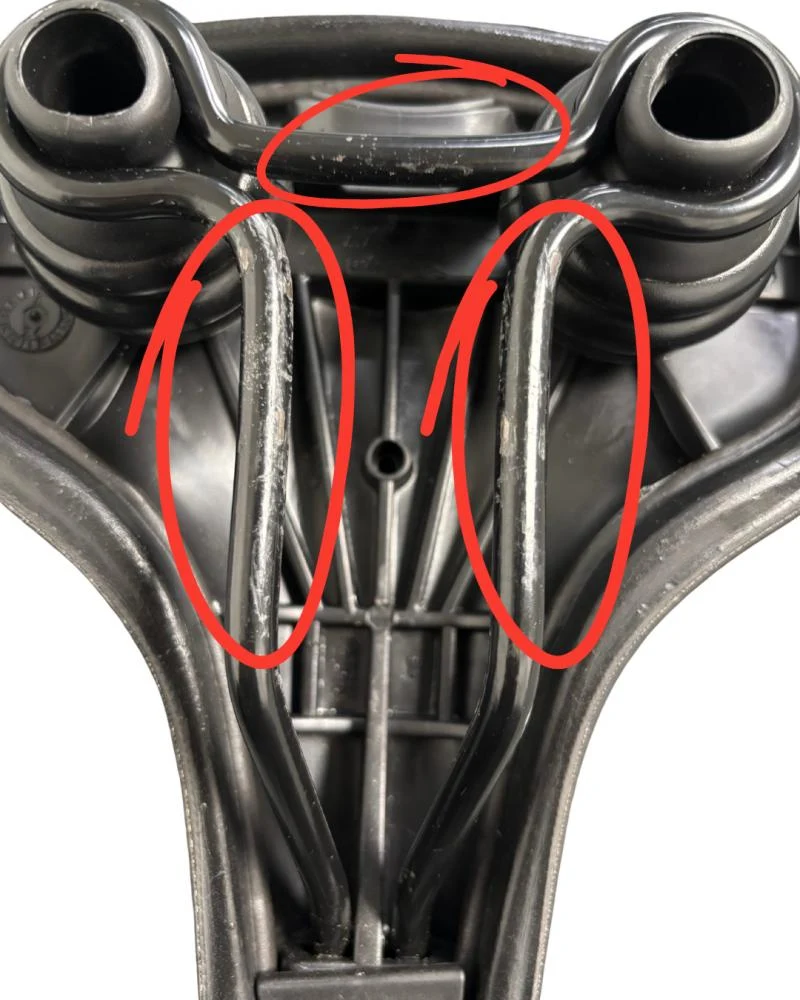 Retoure: Selle Royal Torx Premium Range Sattel schwarz, Unisex, 275x250 mm, relaxed Sitzposition, hoher Komfort, stoßabsorbierend, langlebig und ergonomisch