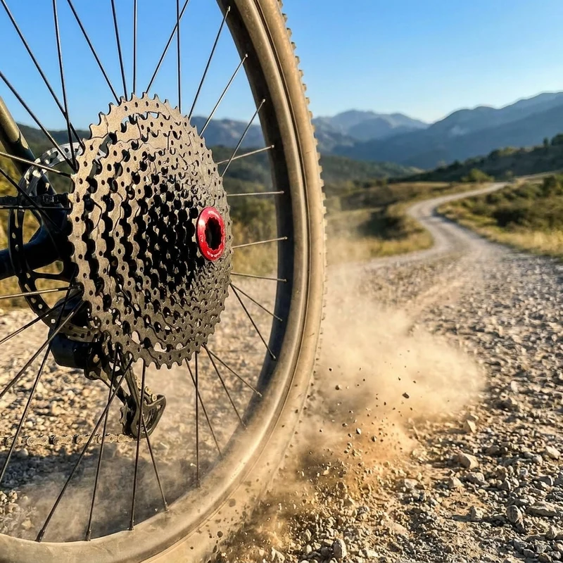 SunRace CSRZ800 Kassette 12-fach 11-42T Schwarz/Rot - Gravel & Road