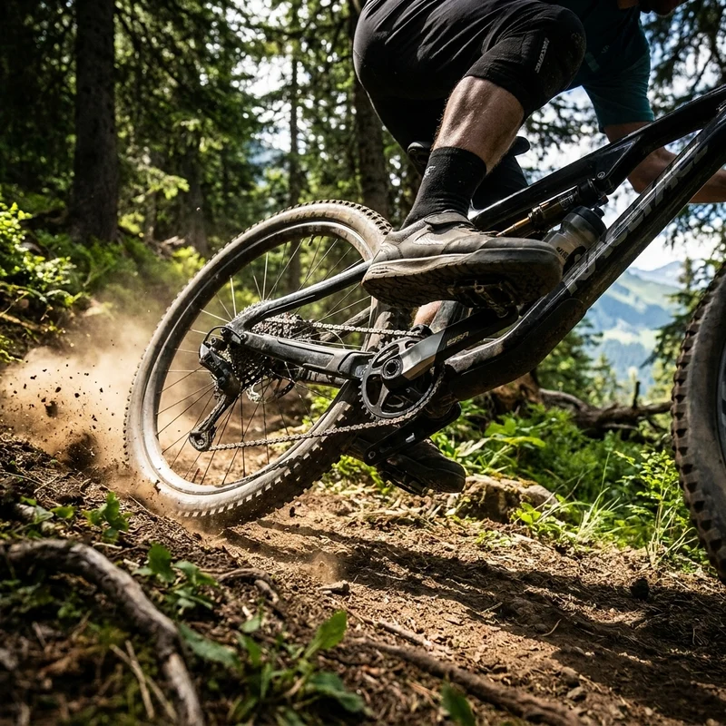 Race Face Era Carbon Kurbel, 170mm, 30mm, bronze - leichte Performance-Kurbel für Trail & Enduro