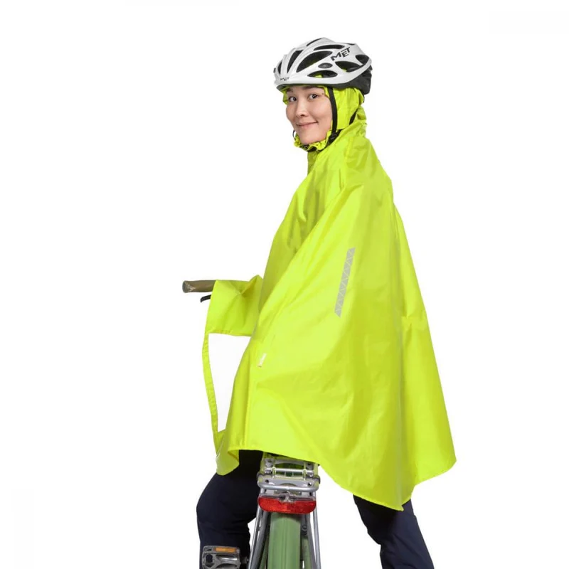 Tatonka Bike Poncho Fahrrad-Regenponcho Größe L Safety Yellow