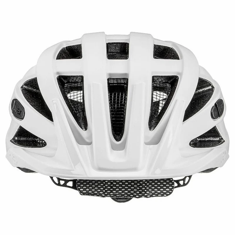 uvex i-vo cc Fahrradhelm White Matt 52-57 cm - leichter Allround-Helm mit 3D IAS 3.0, 24 Belüftungsöffnungen, Inmould-Technologie, optionalem Plug-in LED
