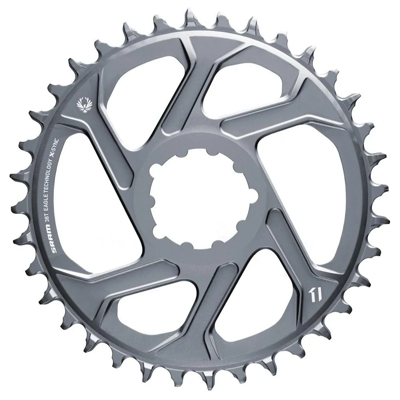SRAM Kettenblatt X-Sync 2 Eagle 30T, 6 mm, grau - leiser, effizienter Antrieb für Eagle 12-fach