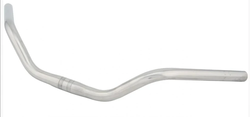 Ergotec Cruiser-Lenker Ø 25,4 mm 605 mm Höhe 70 mm 52° Edelstahl
