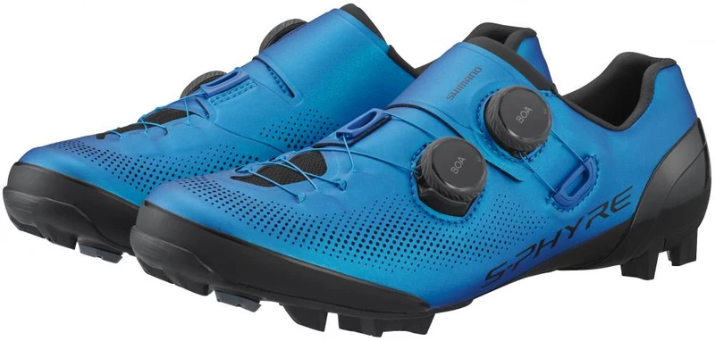 SHIMANO Fahrradschuhe XC903 MTB SPD Herren/Damen Größe 46 Blau