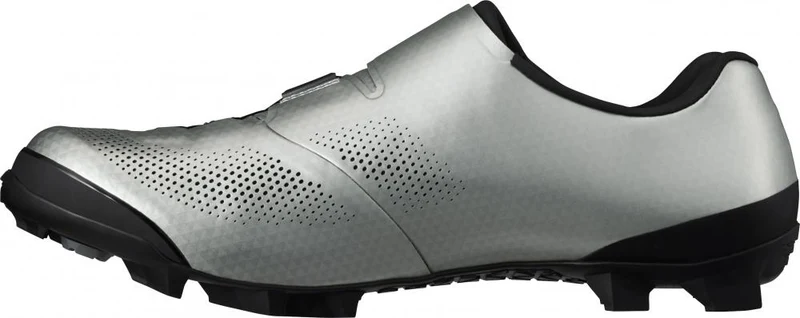SHIMANO Fahrradschuhe XC703 Herren/Damen MTB SPD Fahrradschuhe Größe 43 breit Silber