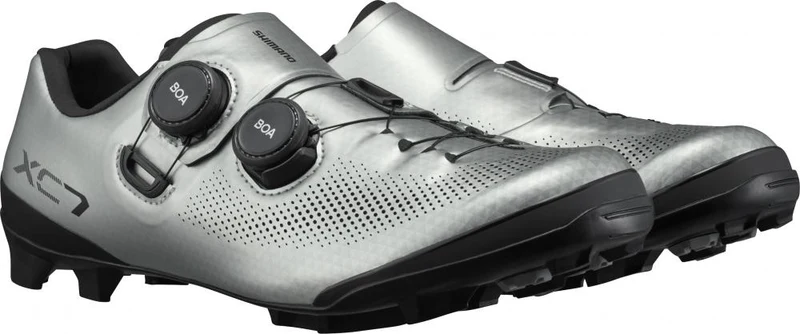 SHIMANO Fahrradschuhe XC703 Herren/Damen MTB SPD Fahrradschuhe Größe 38 Silber