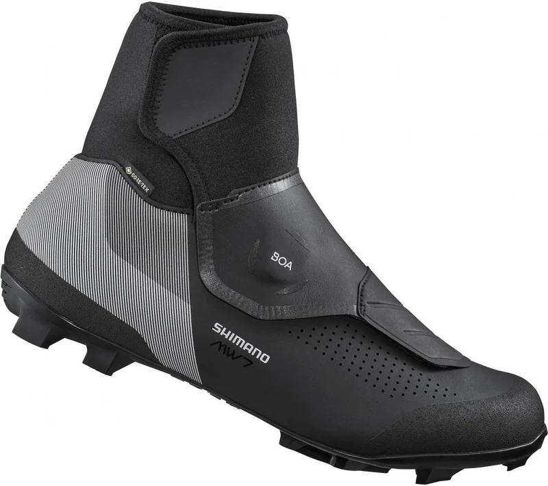 SHIMANO MW702 Fahrradschuhe - MTB SPD, Gore-Tex, Unisex, Größe 38, Schwarz