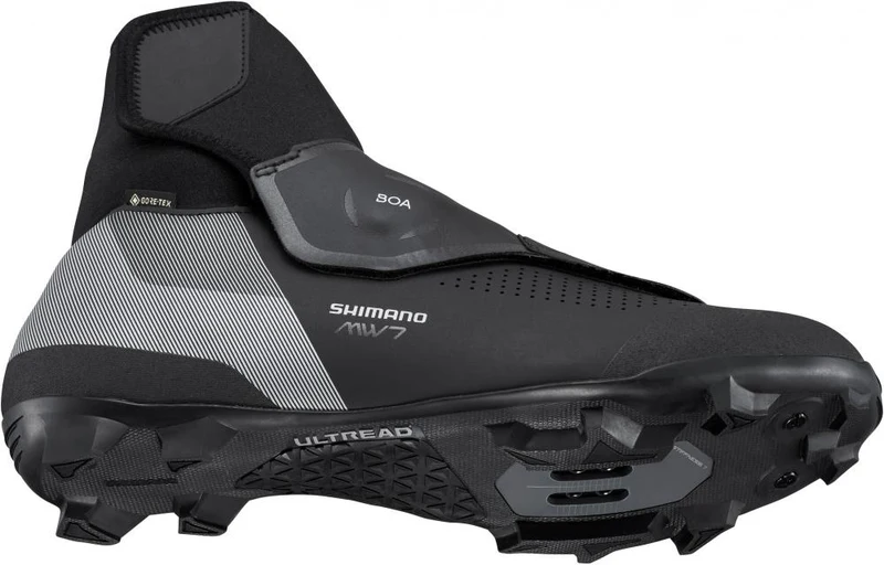 SHIMANO MW702 Fahrradschuhe - MTB SPD, Gore-Tex, Unisex, Größe 38, Schwarz