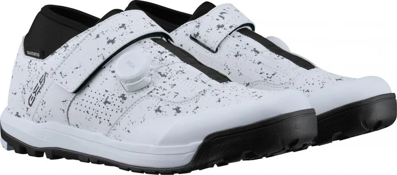 SHIMANO Fahrradschuhe GE900H MTB SPD Herren/Damen Typ - Größe 45, Weiß