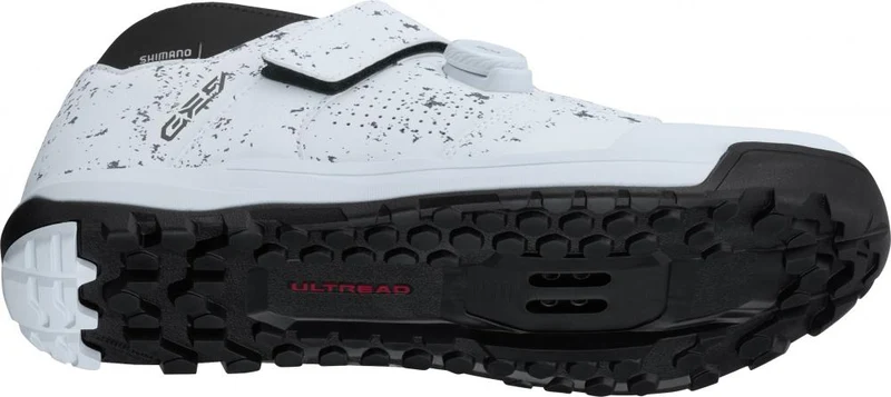 SHIMANO Fahrradschuhe GE900H MTB SPD Herren/Damen Typ - Größe 45, Weiß