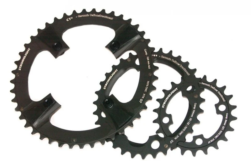 Stronglight KETTENBLATT SCHWARZ 64MM LK 22Z 4 ARM - MTB-Kettenblatt