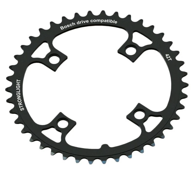 Kettenblatt E-Bike Stronglight BoschGen1 40 Zähne schwarz,Lochkreis 104mm