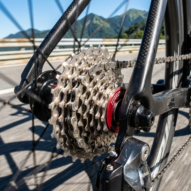 SunRace CSRX0 10-fach Kassette 11-28T metallic, 245g, Super-Fluid-Drive®-Technologie, Aluminium Spider & Lockring, kompatibel mit Shimano/SRAM