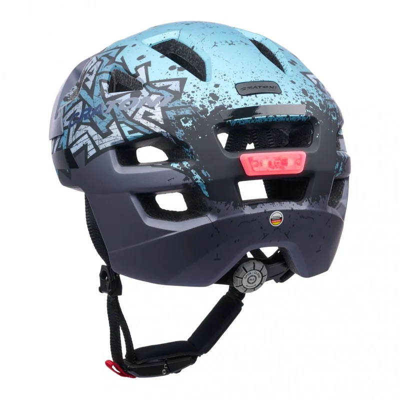 CRATONI Maxster Pro Kinderhelm Wild Blue Matt S-M