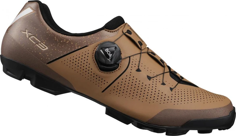 SHIMANO Fahrradschuhe XC302 Herren/Damen MTB SPD Größe 44 Braun