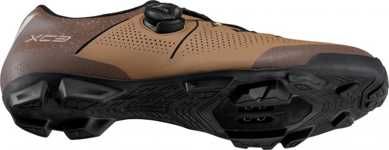 SHIMANO Fahrradschuhe XC302 Herren/Damen MTB SPD Größe 44 Braun