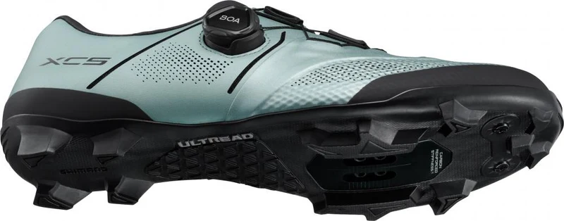 SHIMANO Fahrradschuhe XC503 MTB SPD Herren/Damen Typ Fahrradschuhe Größe 44 breit, Blau