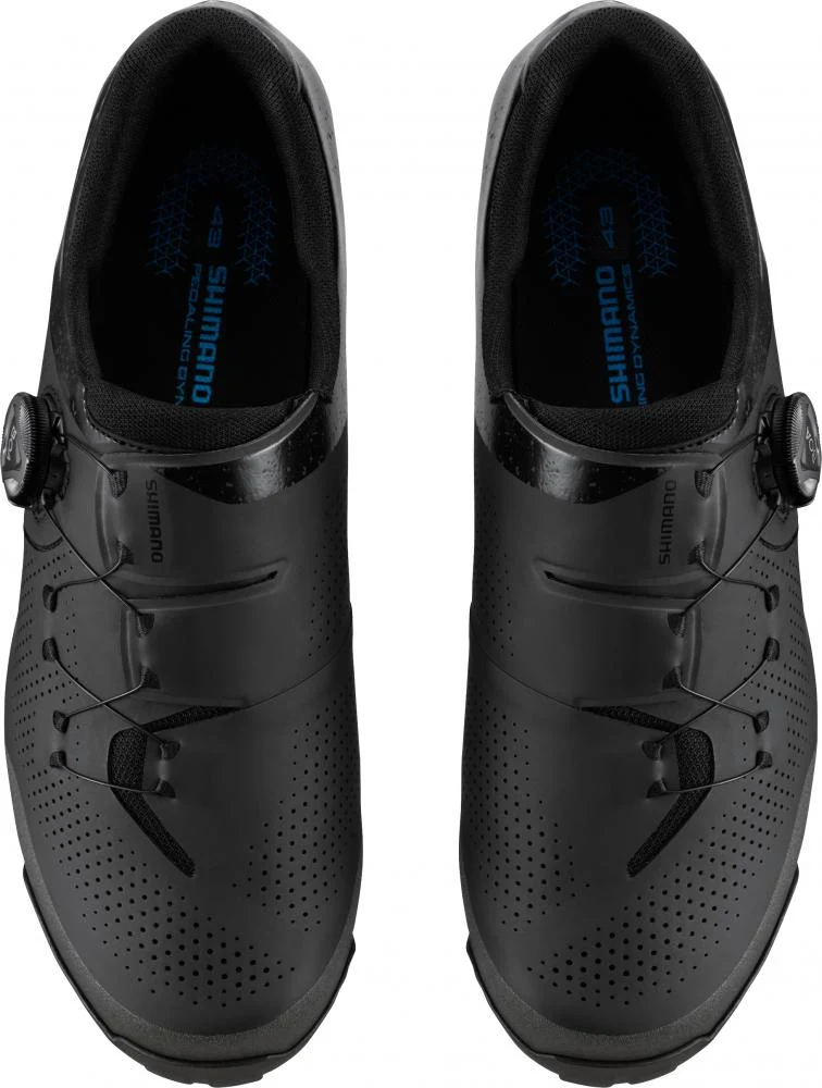 SHIMANO Fahrradschuhe XC302 Herren/Damen MTB SPD Größe 48 Schwarz
