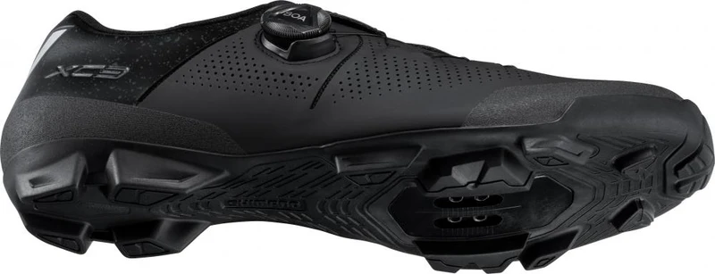 SHIMANO Fahrradschuhe XC302 Herren/Damen MTB SPD Größe 48 Schwarz