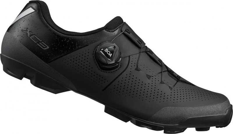 SHIMANO Fahrradschuhe XC302 Herren Damen MTB SPD Fahrradschuhe Größe 39 Schwarz