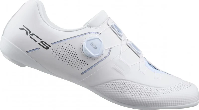 SHIMANO Fahrradschuhe RC503 Herren/Damen Road SPD-SL Fahrradschuhe Größe 43 breit, Weiß