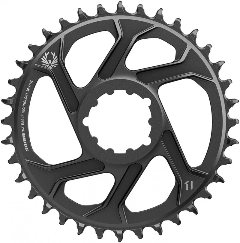 SRAM Kettenblatt X-Sync 2 Eagle 36T 3mm Offset lunargrau - 12-fach MTB Kettenblatt