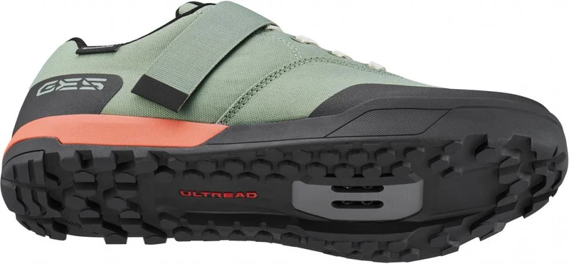 SHIMANO Fahrradschuhe GE500 MTB SPD Herren/Damen Typ Fahrradschuhe Größe 42, Grün