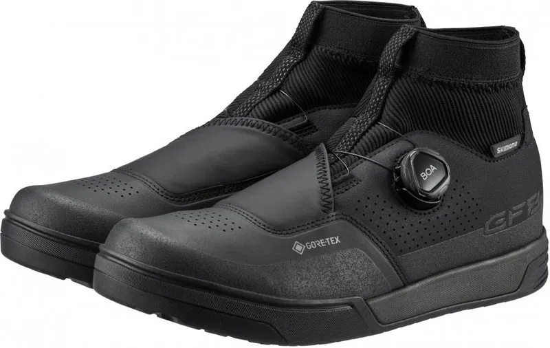 SHIMANO Fahrradschuhe GF800GTX Herren/Damen MTB Flatpedal Fahrradschuhe Größe 38 Schwarz