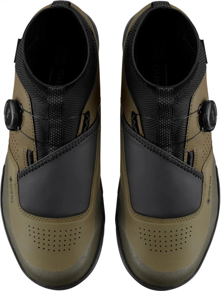 SHIMANO Fahrradschuhe GF800GTX Herren/Damen MTB FLATPEDAL 39 - wasserdicht, Grün