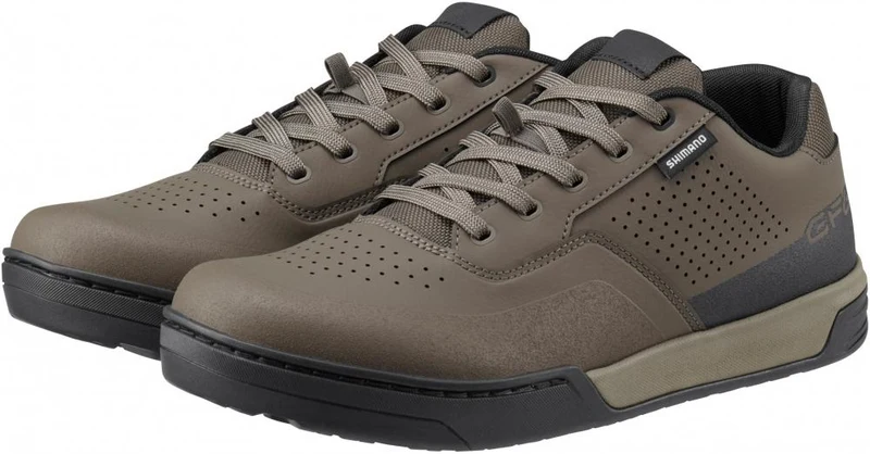 SHIMANO Fahrradschuhe GF600 Herren/Damen MTB Flatpedal Größe 46 Braun