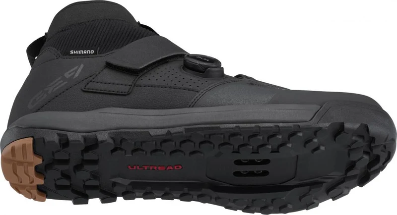 SHIMANO Fahrradschuhe GE900GTX Herren/Damen MTB SPD Größe 47 Schwarz - Gravity Enduro Wetterschutz