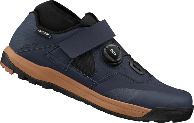SHIMANO Fahrradschuhe GE900 Herren/Damen MTB SPD Größe 43 Blau